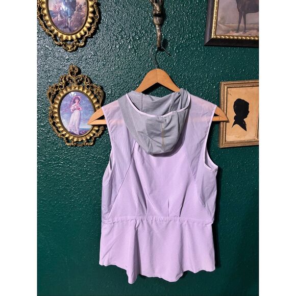 Rei CoOp Women’s Full Zip Hooded Sleeveless Vest Purple Size Small - Picture 3 of 5